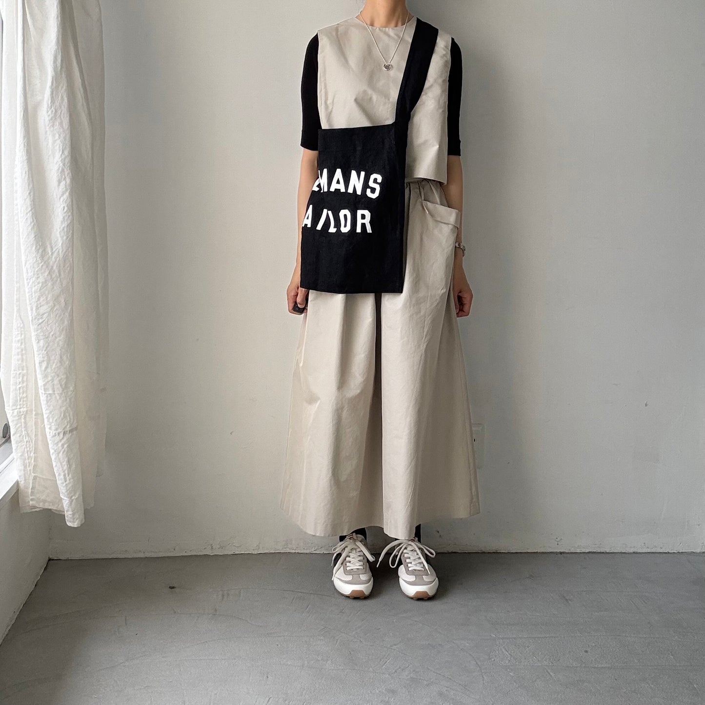 OLDMANS TAILOR OMTワンショルダーバッグ ブラック