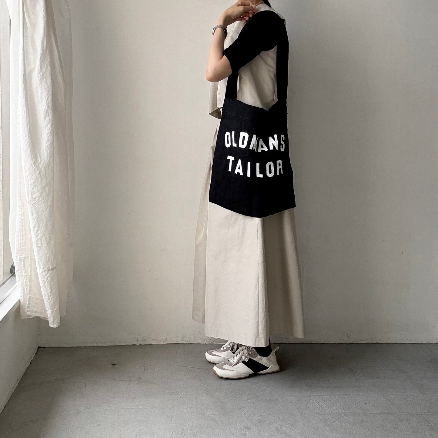 OLDMANS TAILOR OMTワンショルダーバッグ ブラック