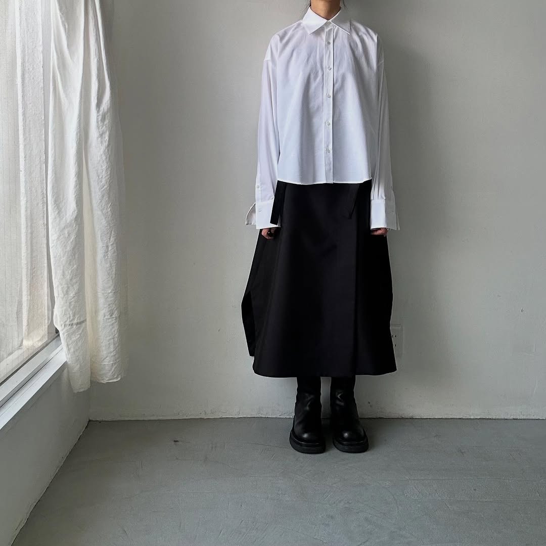 TENNE HANDCRAFTED MODERN レギュラーカラーシャツ(オックスフォード)