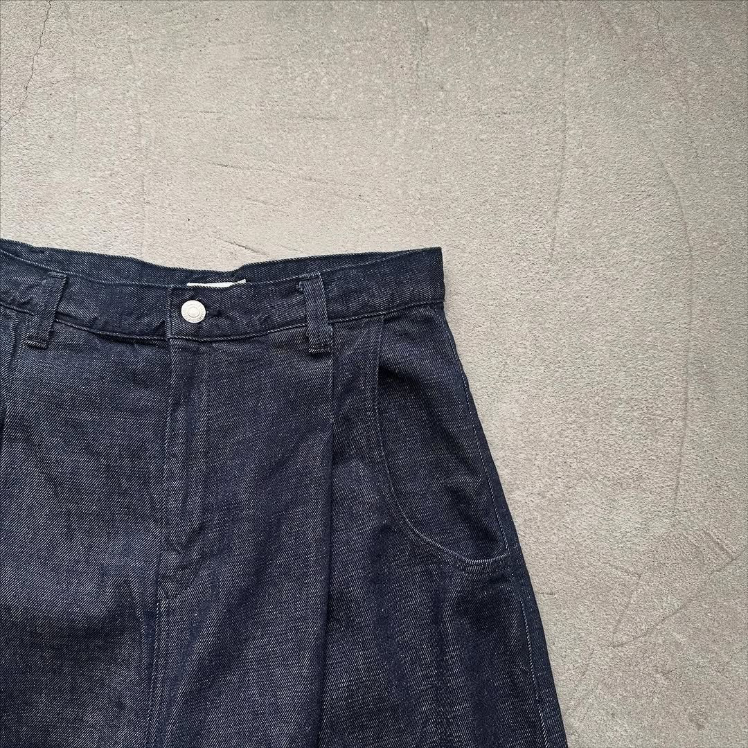 atelier naruse コットンデニムタックパンツ size 1