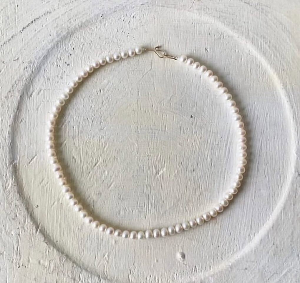 Toile Bijoux 大粒ラウンドパールネックレス