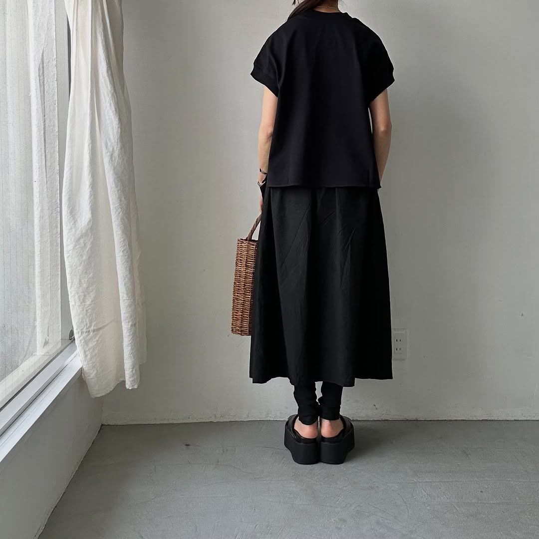 atelier d'antan Borel コットンジャージーノースリーブプルオーバー(ベスト)