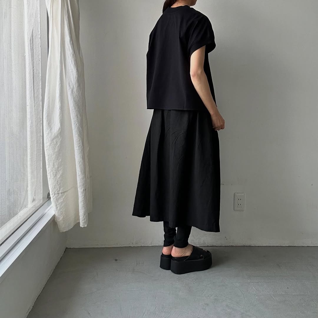 atelier d'antan Borel コットンジャージーノースリーブプルオーバー(ベスト)