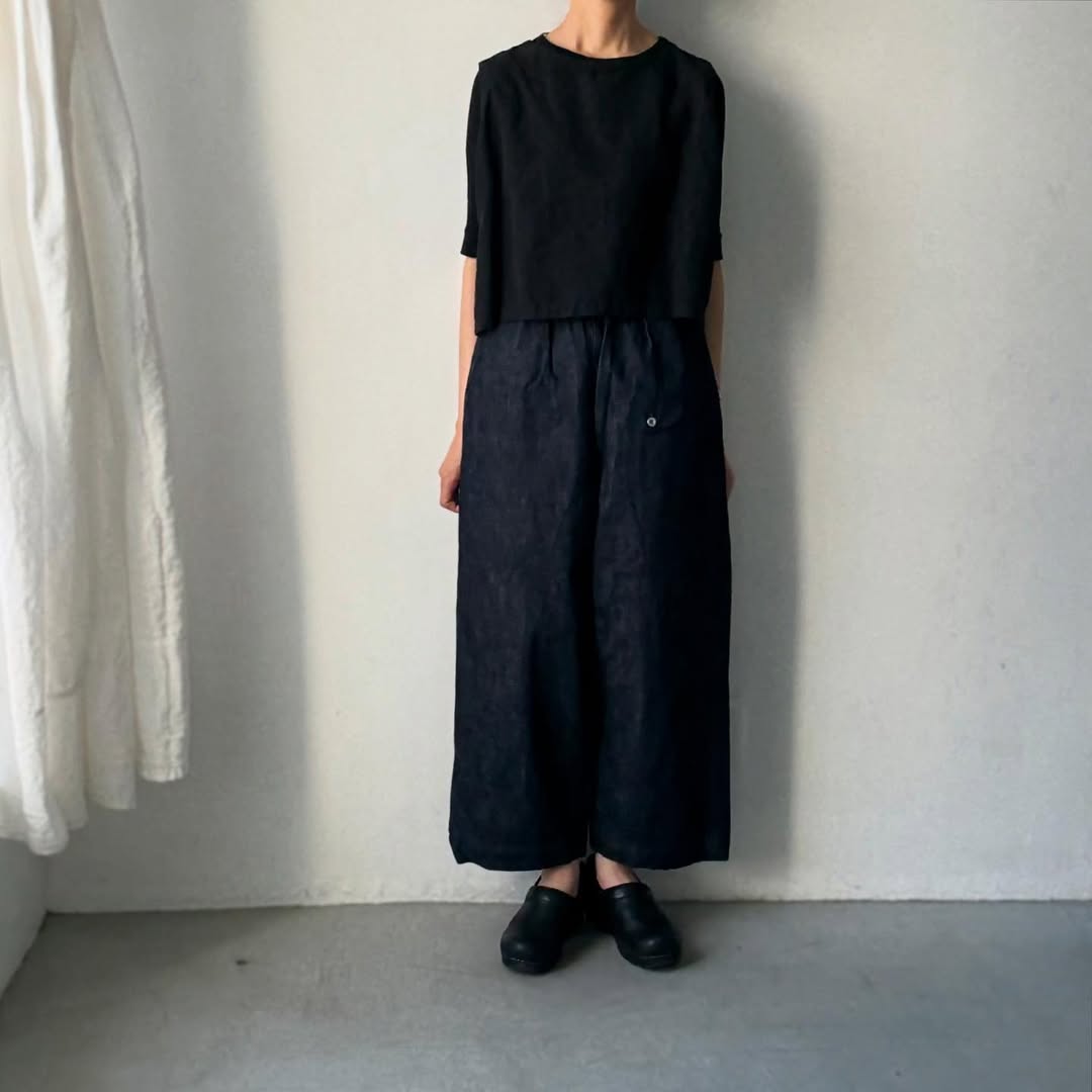 ゴーシュ デニムワイドパンツ
