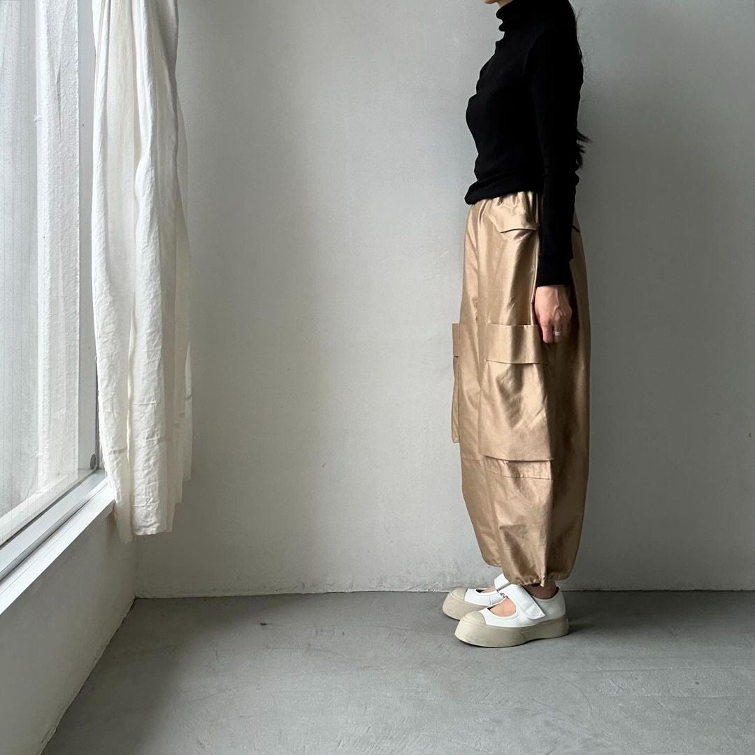 TENNE HANDCRAFTED MODERN ミリタリーバレルパンツ