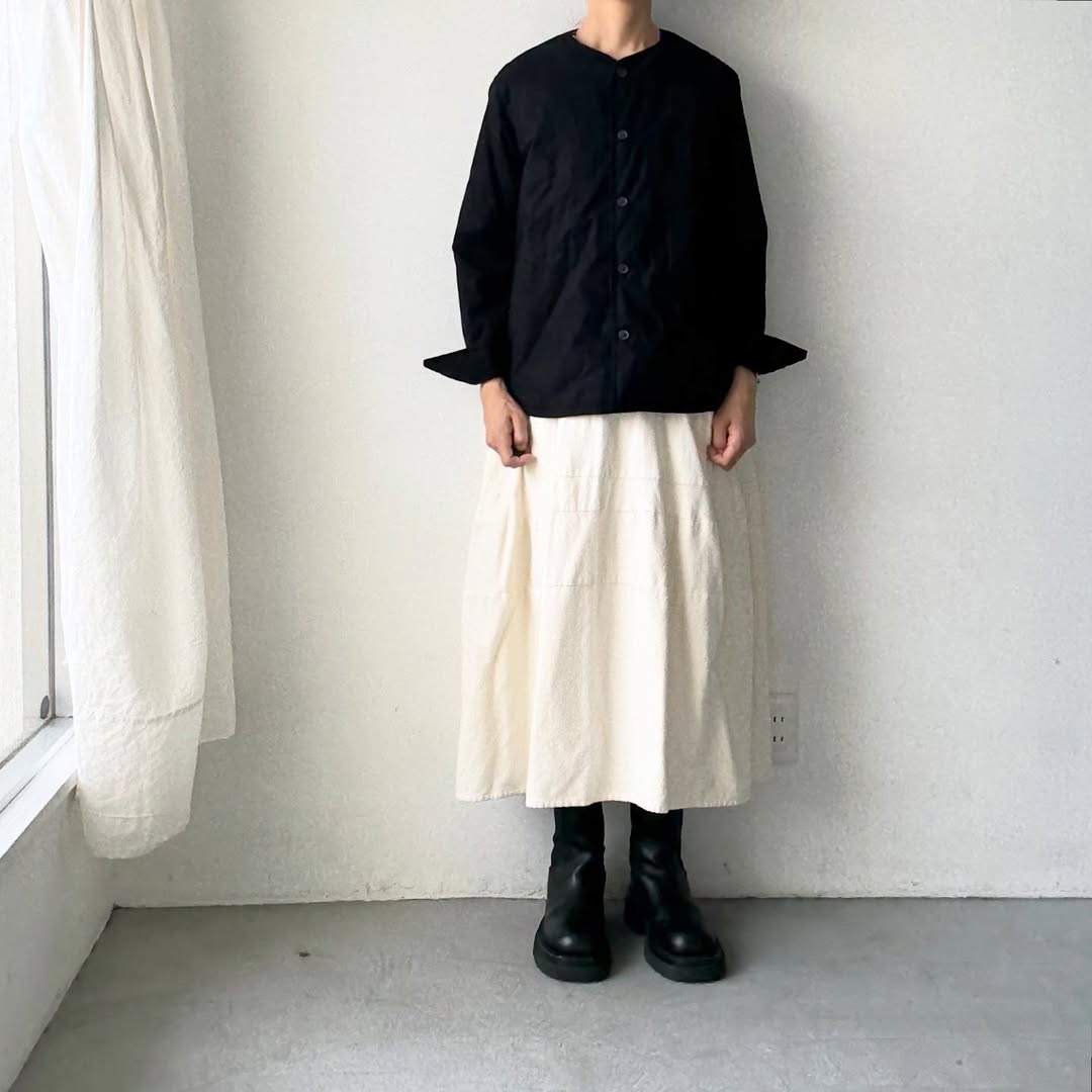 ゴーシュ ダウンシャツジャケット – blanc