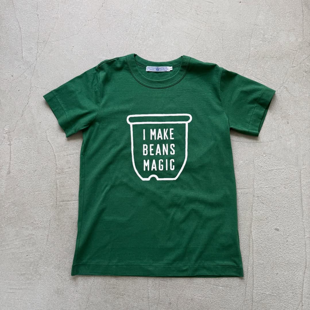 R&D.M.Co ビーンズマジック半袖Tシャツ