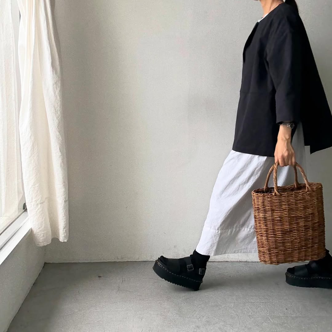 atelier d'antan Bouvetコットンプルオーバー ダークグレー