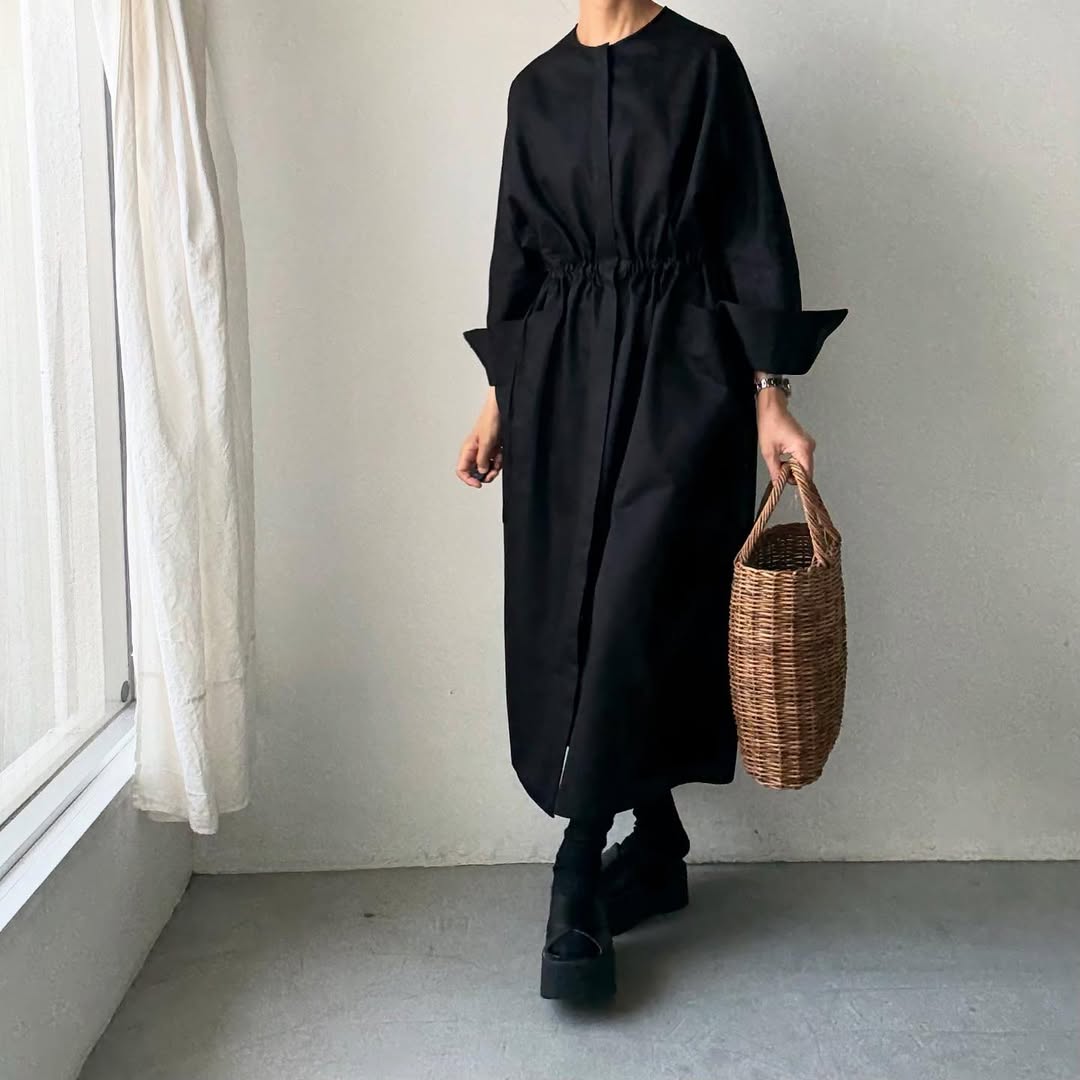 TENNE HANDCRAFTED MODERN ウエストストリングドレス