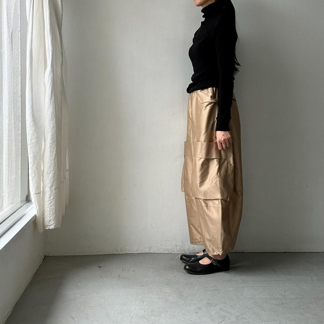 TENNE HANDCRAFTED MODERN ミリタリーバレルパンツ