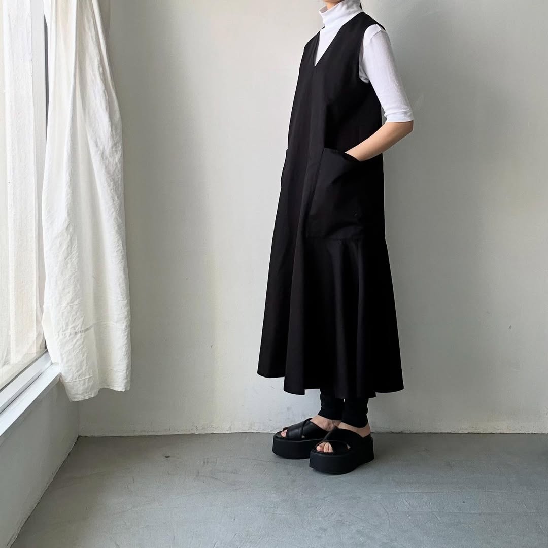 TENNE HANDCRAFTED MODERN ノースリーブマーメイドドレス