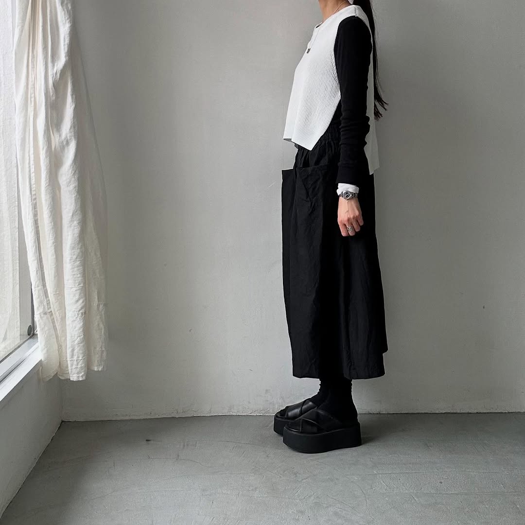 TORICI ツイストワッフルベスト ホワイト