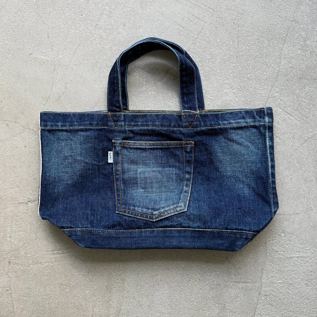 R&D.M.Co デニムトートバッグ