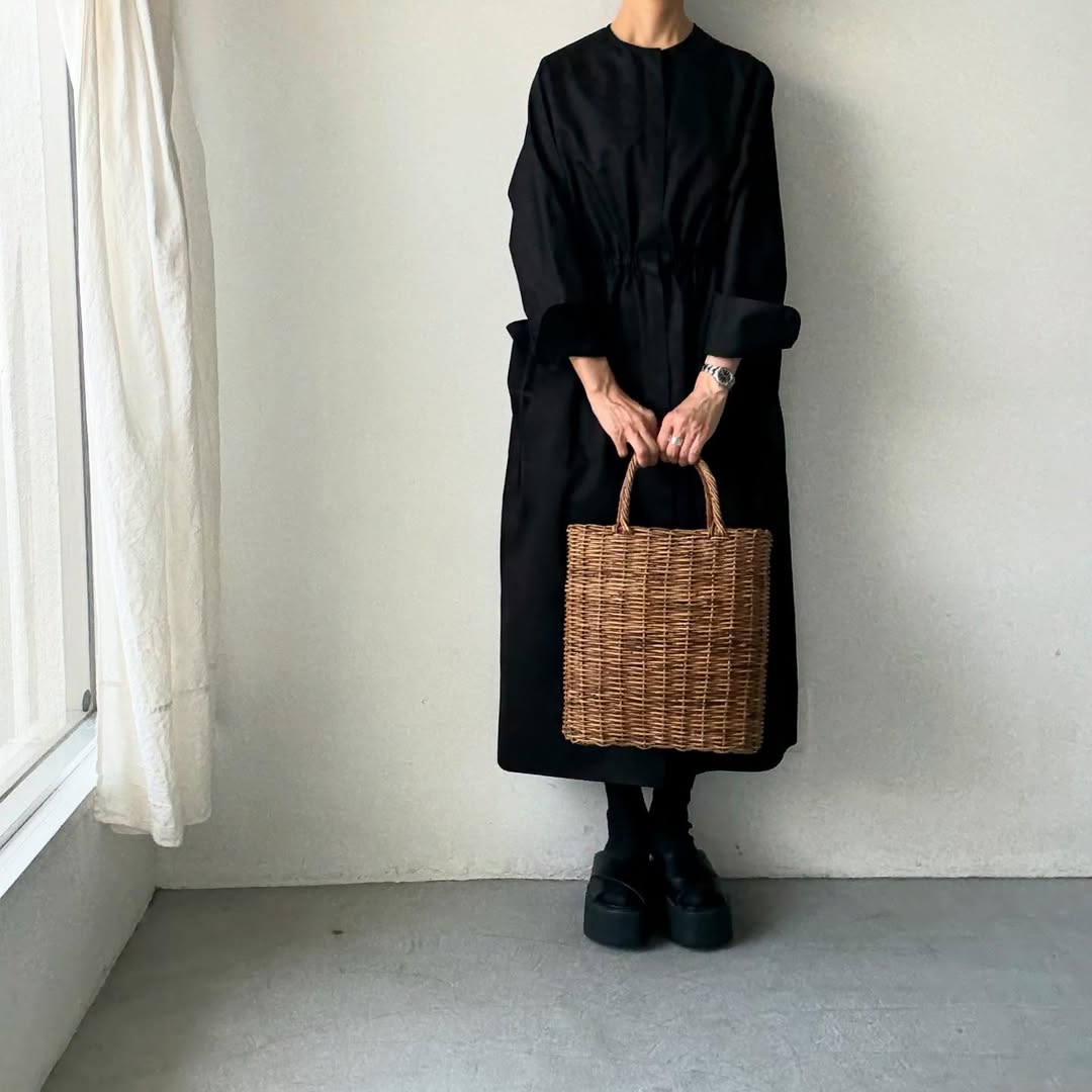 TENNE HANDCRAFTED MODERN ウエストストリングドレス