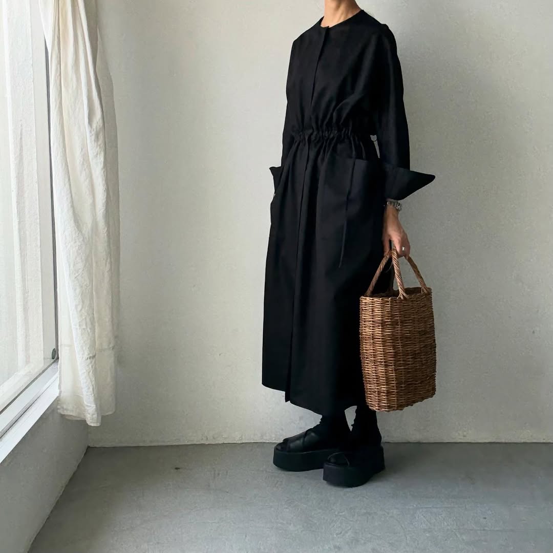 TENNE HANDCRAFTED MODERN ウエストストリングドレス