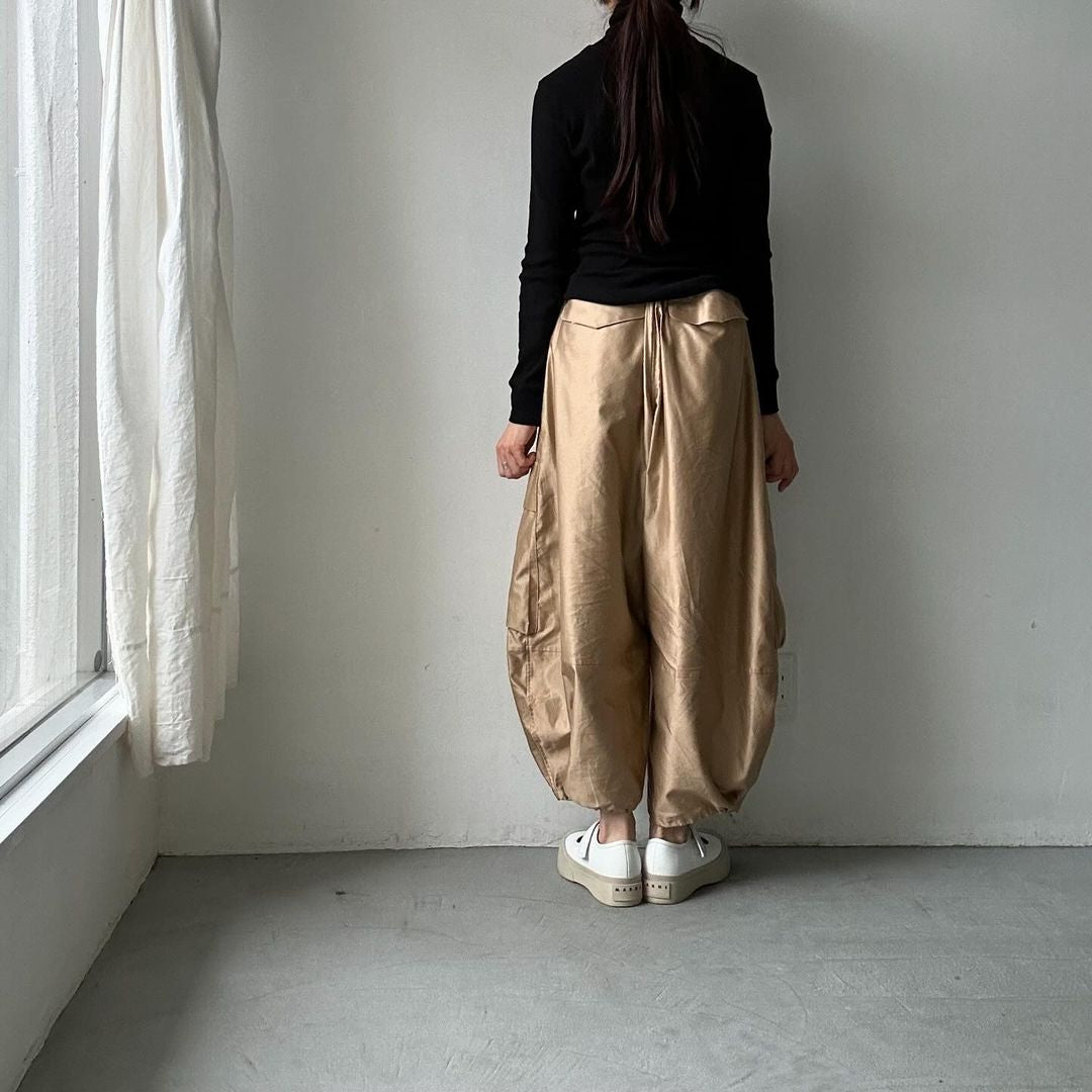 TENNE HANDCRAFTED MODERN ミリタリーバレルパンツ