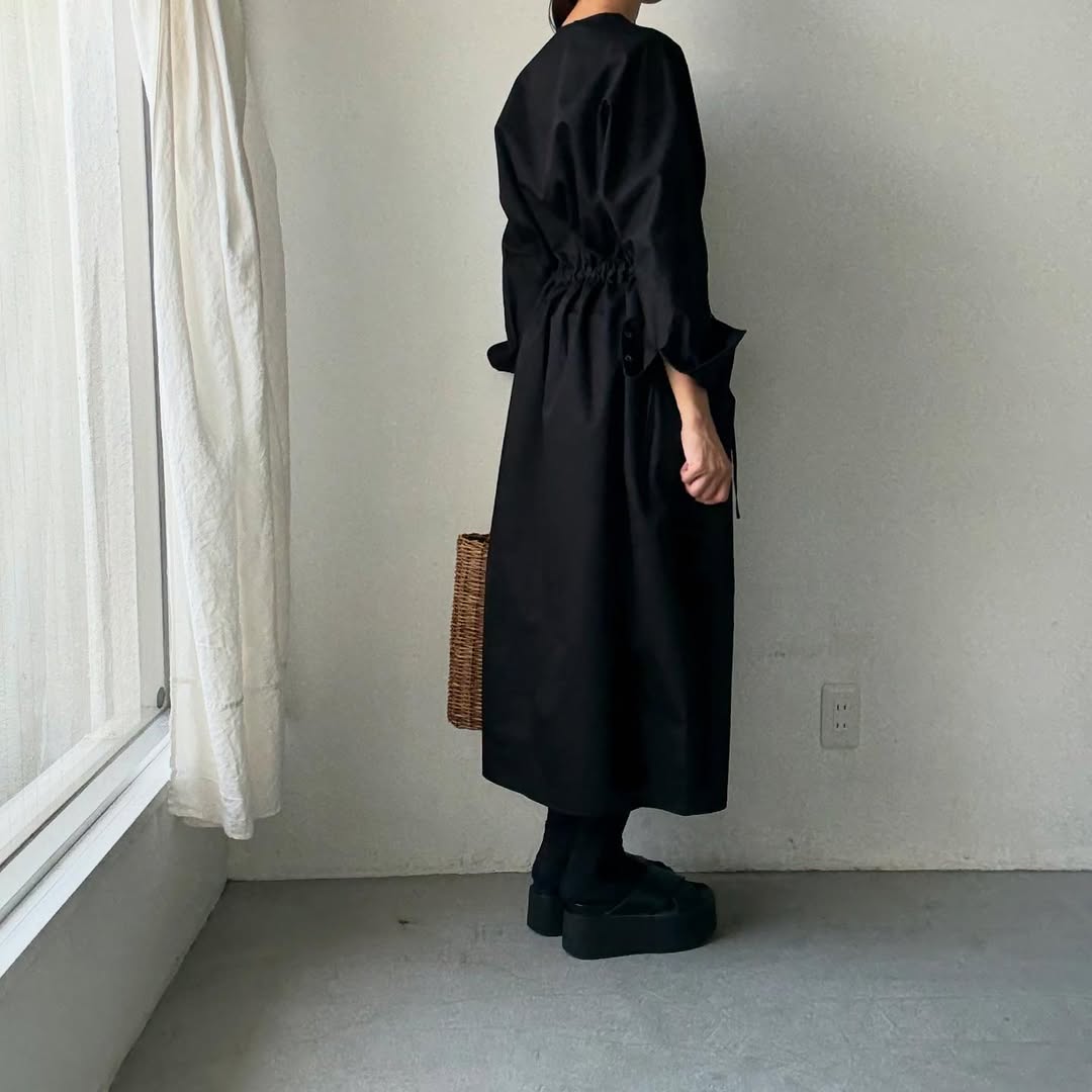 TENNE HANDCRAFTED MODERN ウエストストリングドレス