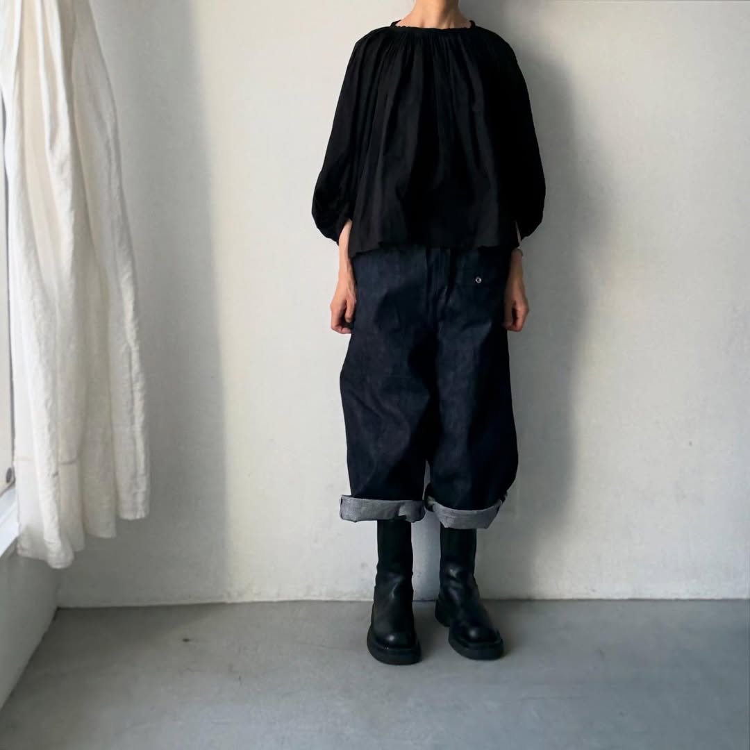 ゴーシュ デニムワイドパンツ