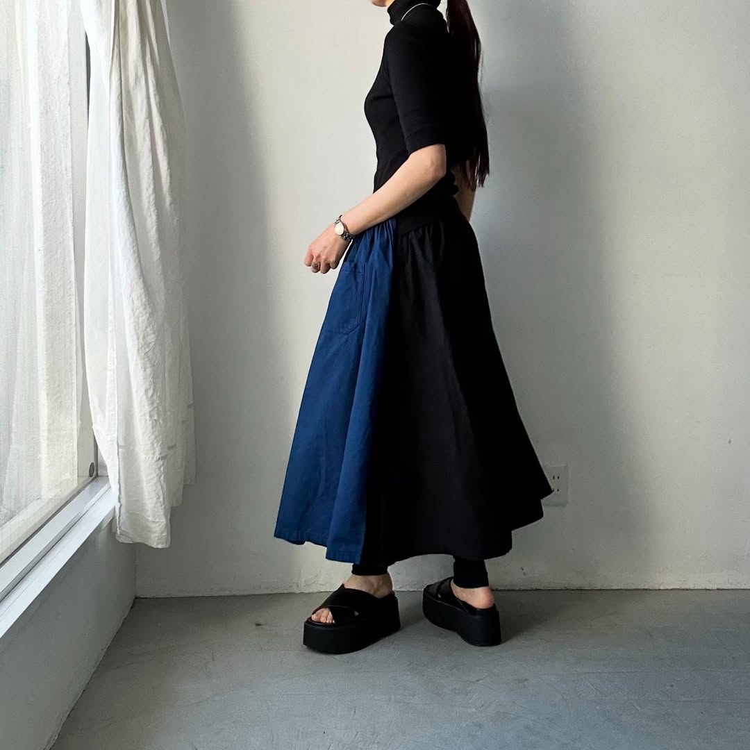 R&D.M.Co ライトオンスデニムサロンエプロン