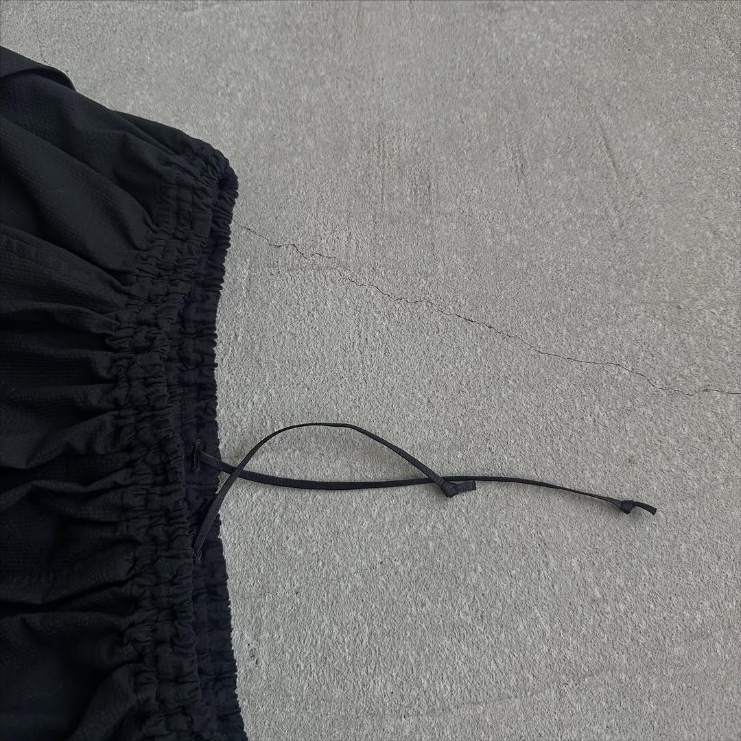 TENNE HANDCRAFTED MODERN ビッグポケットキュロット ブラック