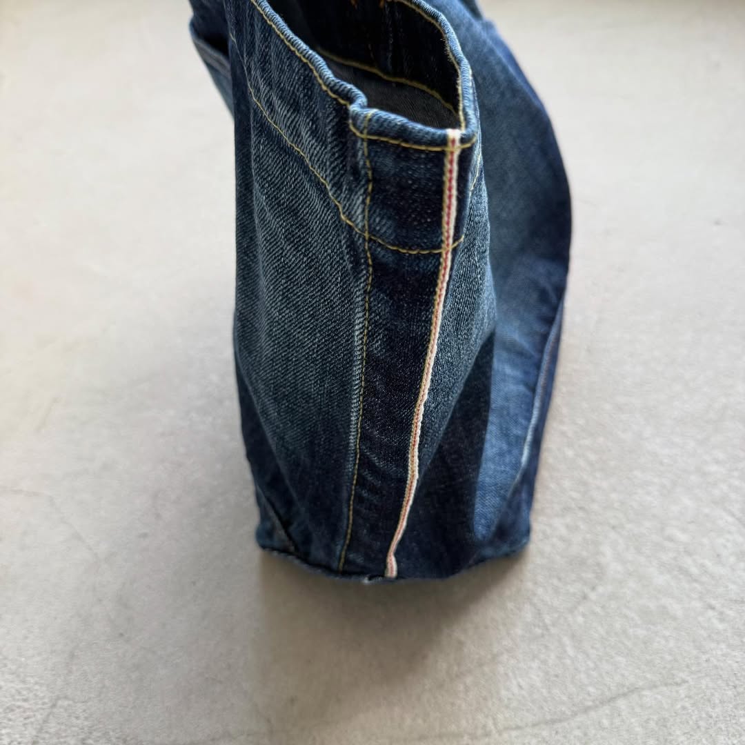 R&D.M.Co デニムトートバッグ