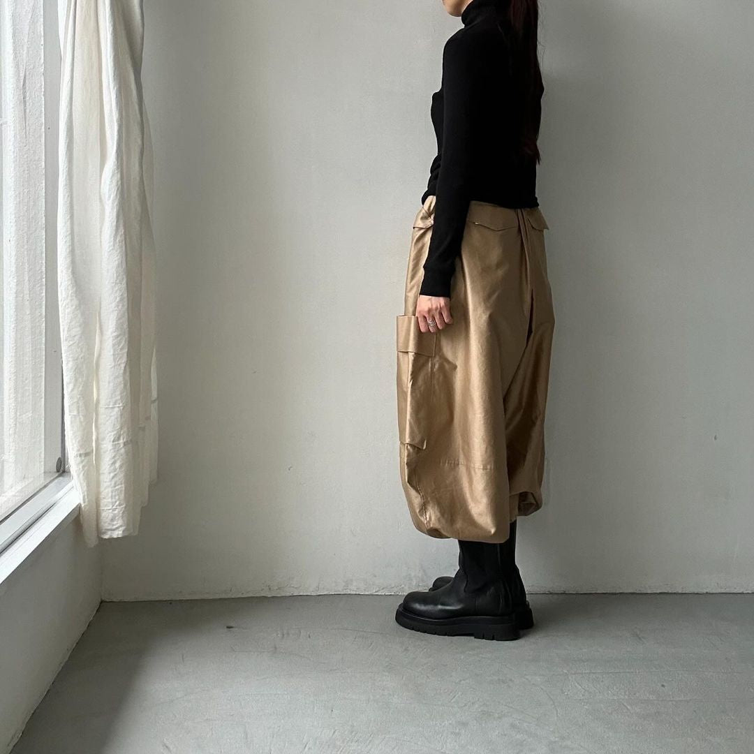 TENNE HANDCRAFTED MODERN ミリタリーバレルパンツ