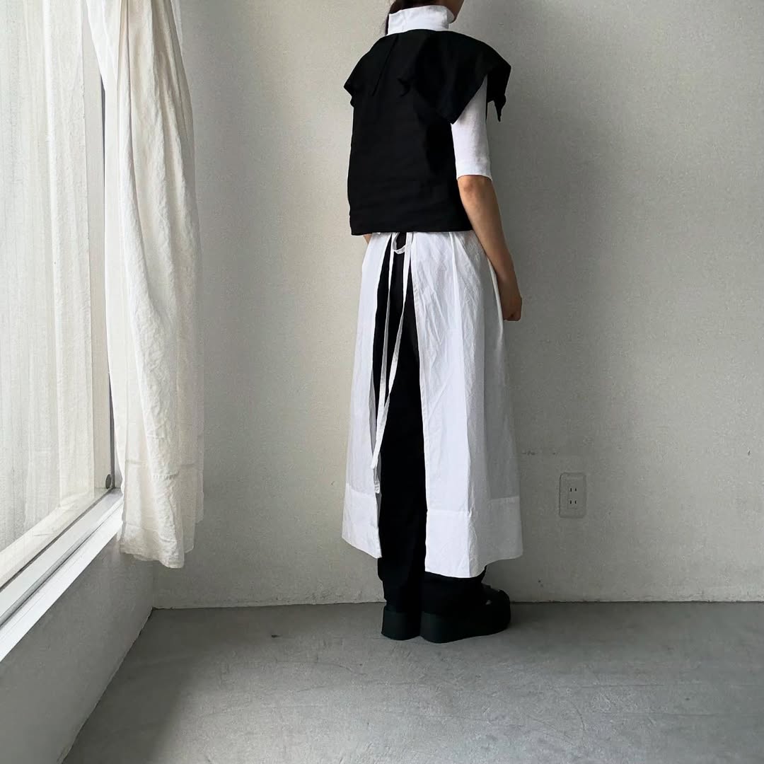 R&D.M.Co リネンコットンピューリタンカラーブラウス