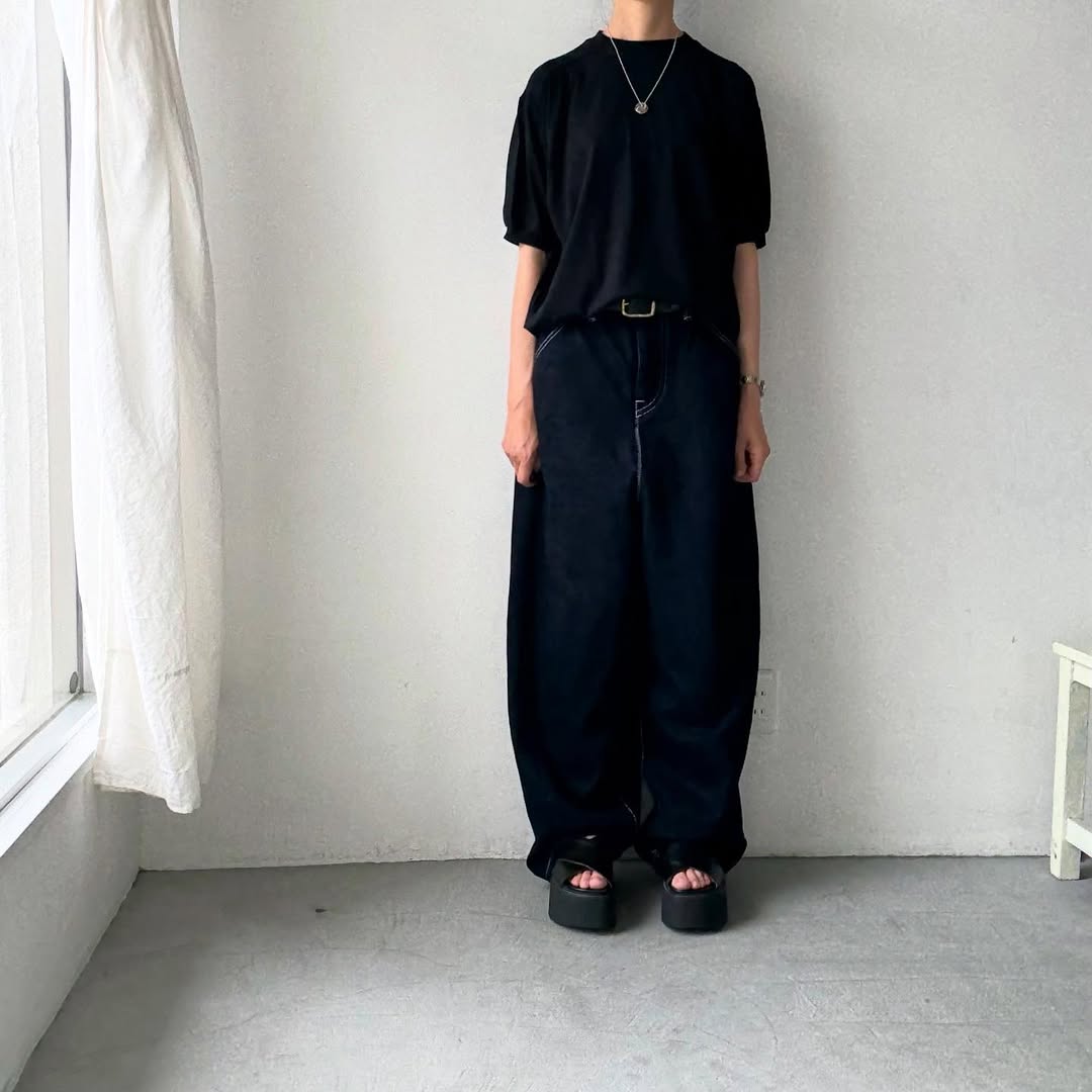 homspun 天竺クルーネックプルオーバー