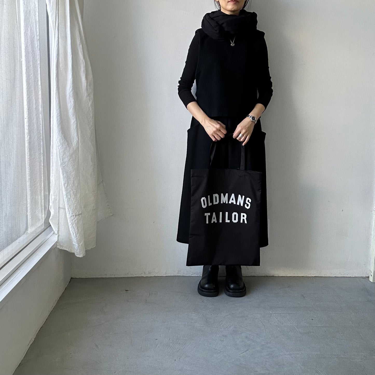 OLDMANS TAILOR OMTプリントトートバッグ
