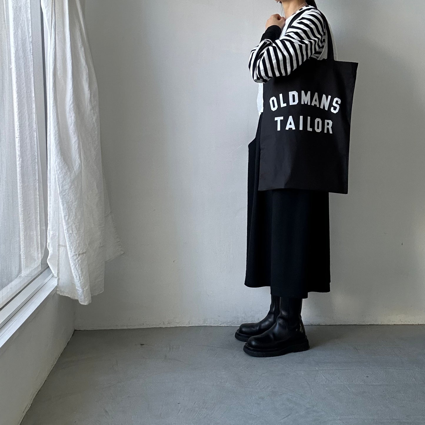OLDMANS TAILOR OMTプリントトートバッグ