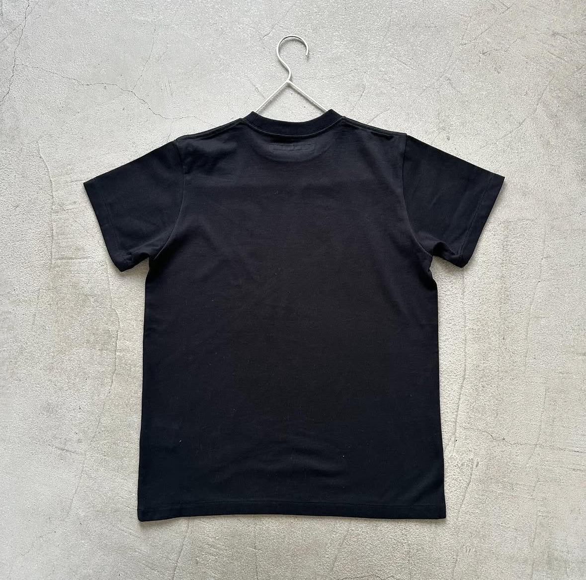 OLDMANS TAILOR OMTラバープリント半袖Tシャツ ブラック