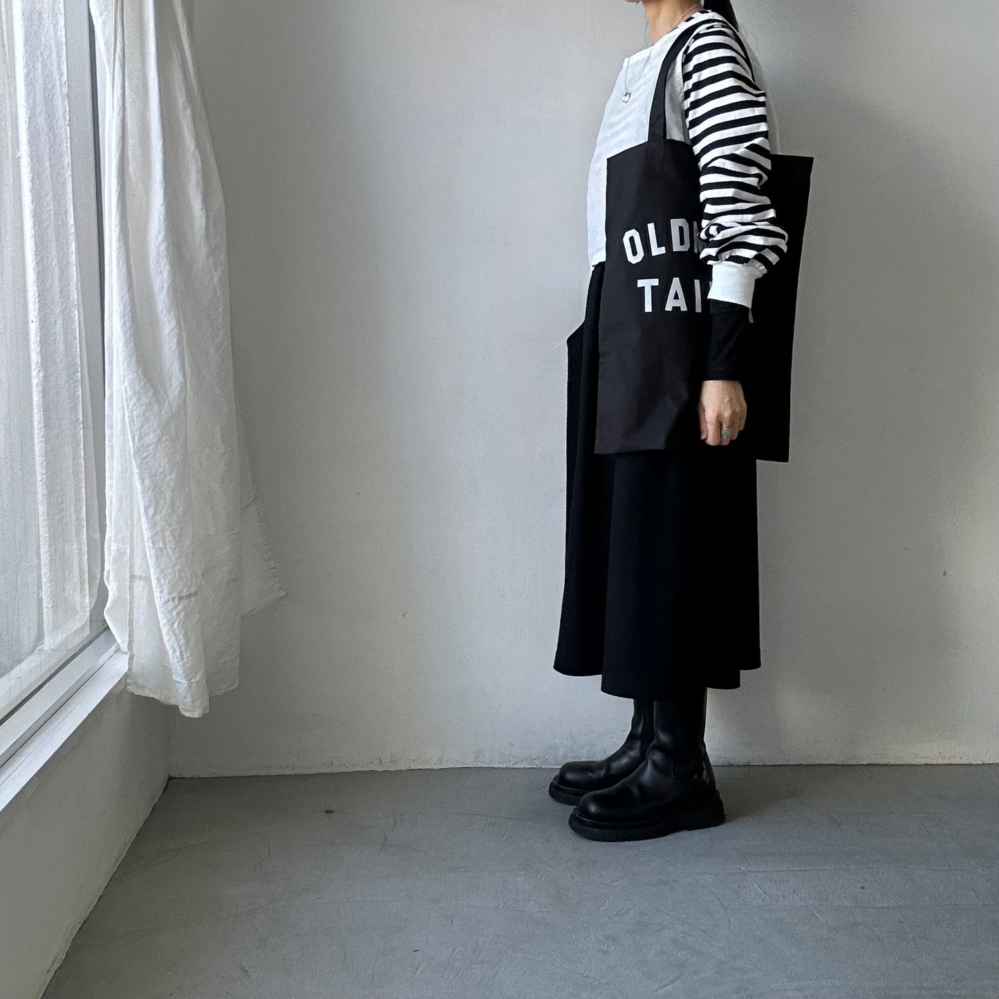 OLDMANS TAILOR OMTプリントトートバッグ