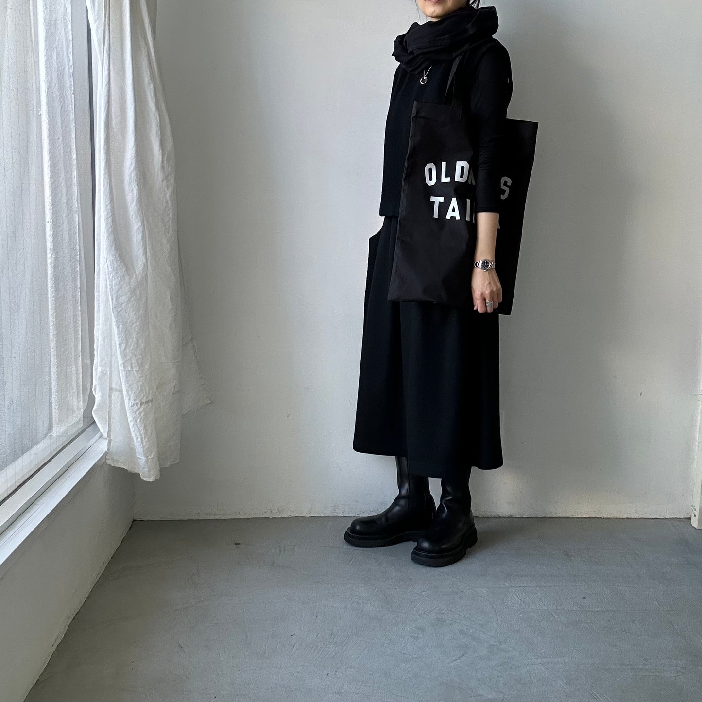 OLDMANS TAILOR OMTプリントトートバッグ