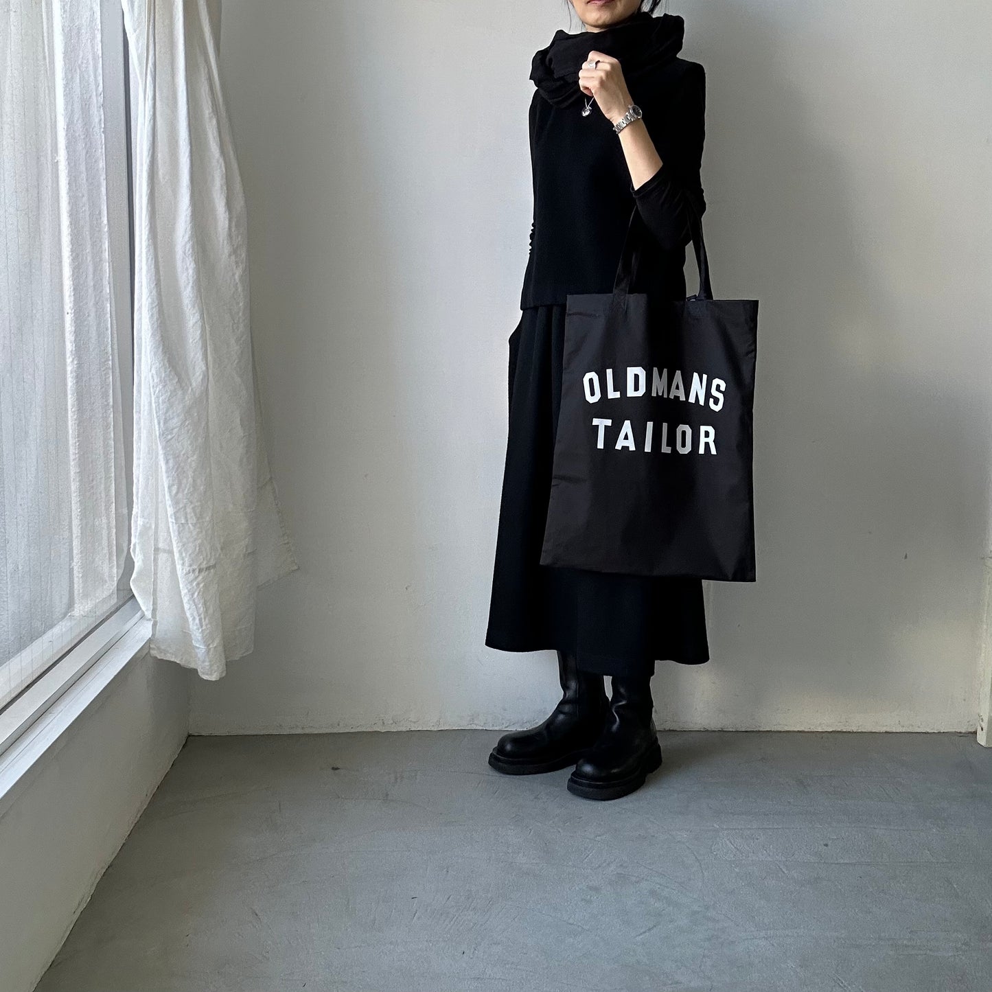 OLDMANS TAILOR OMTプリントトートバッグ