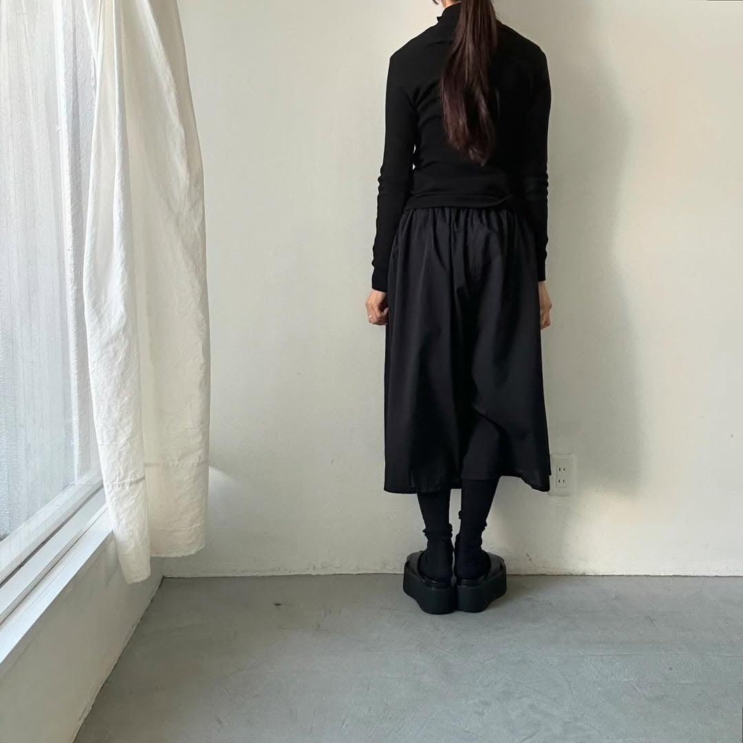 homspun コットンギャザーパンツ