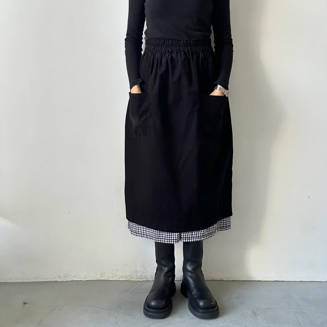 homspun コットンギャザーパンツ