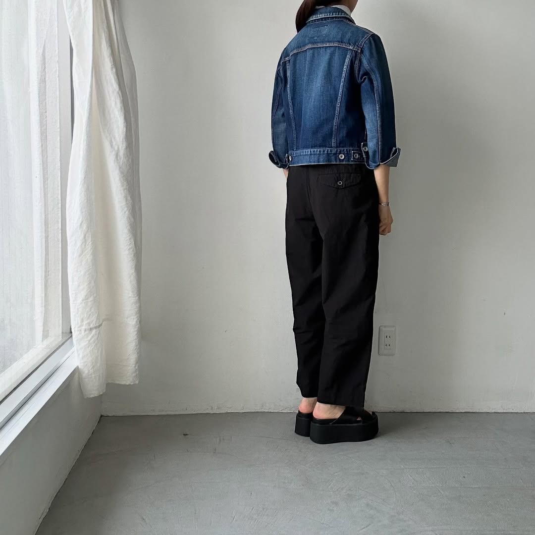 ゴーシュ ドライローンサイドアジャストワイドパンツ