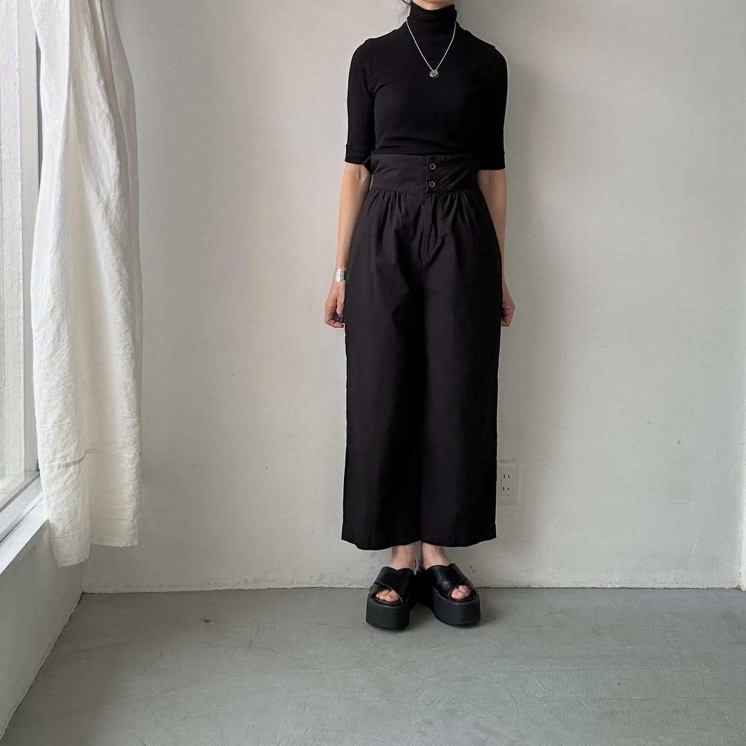ゴーシュ ドライローンサイドアジャストワイドパンツ