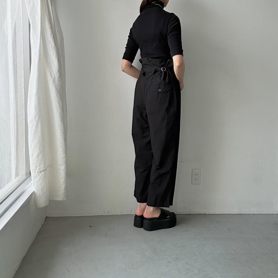 ゴーシュ ドライローンサイドアジャストワイドパンツ