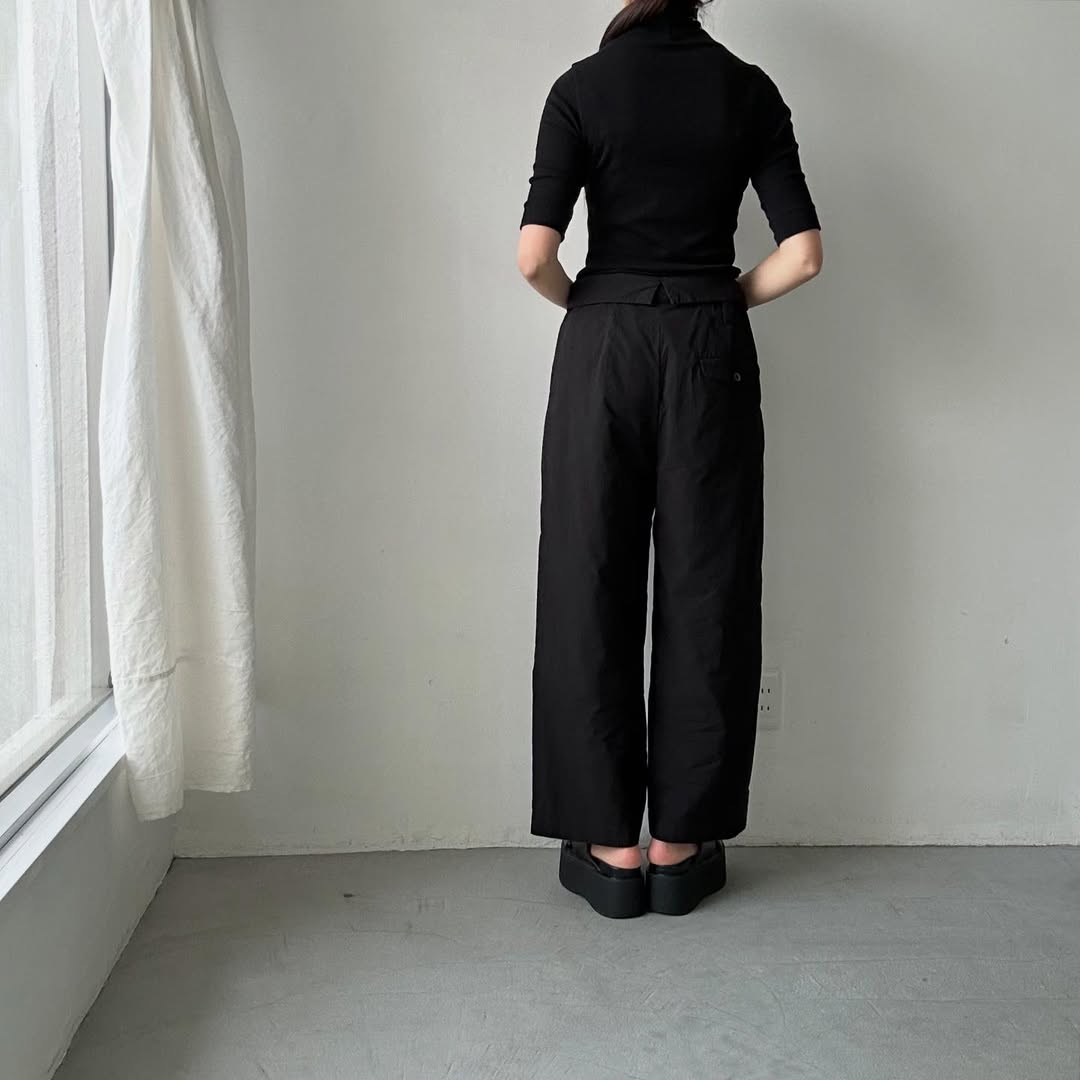 ゴーシュ ドライローンサイドアジャストワイドパンツ