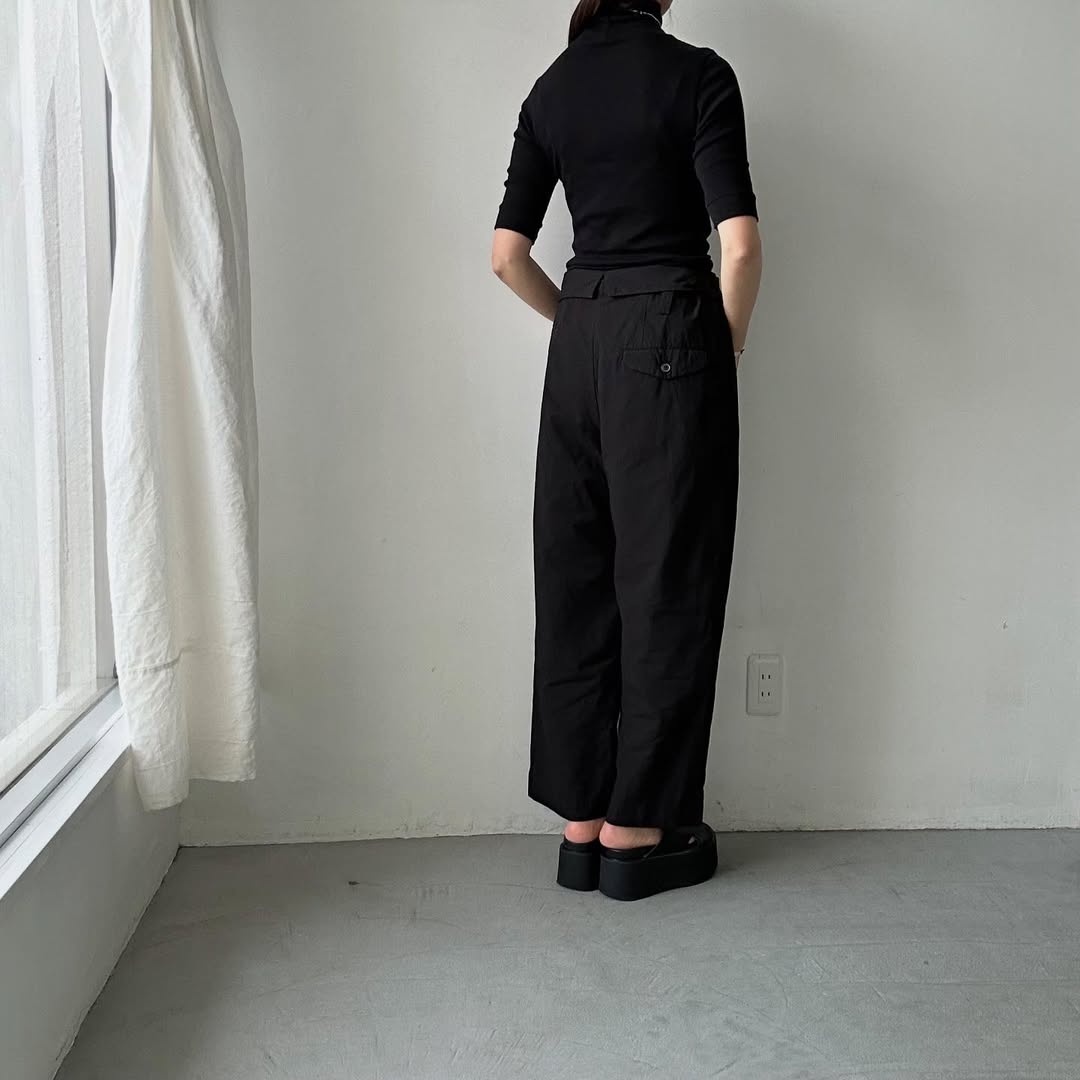 ゴーシュ ドライローンサイドアジャストワイドパンツ