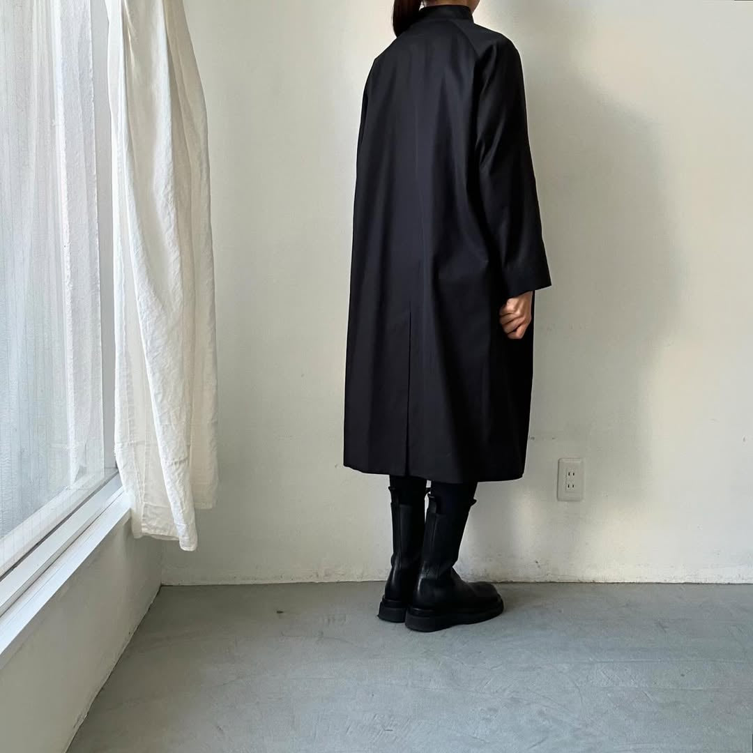 atelier naruse フォーマルコットンスタンドカラーコート size 1