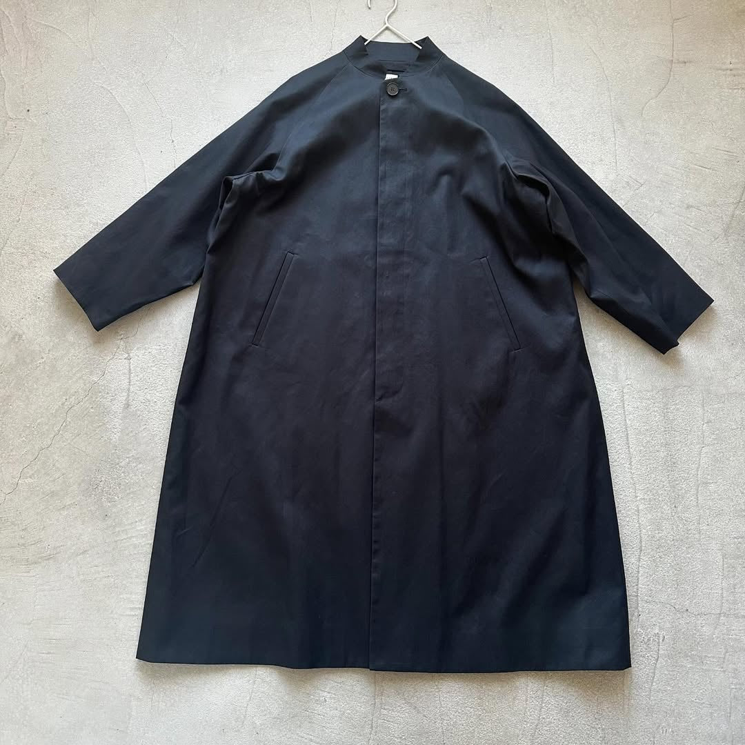 atelier naruse フォーマルコットンスタンドカラーコート size 1