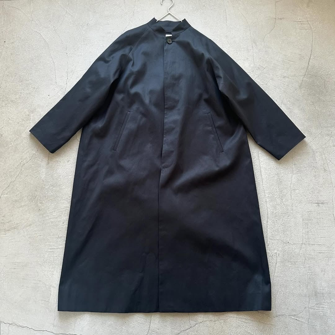 atelier naruse フォーマルコットンスタンドカラーコート size2