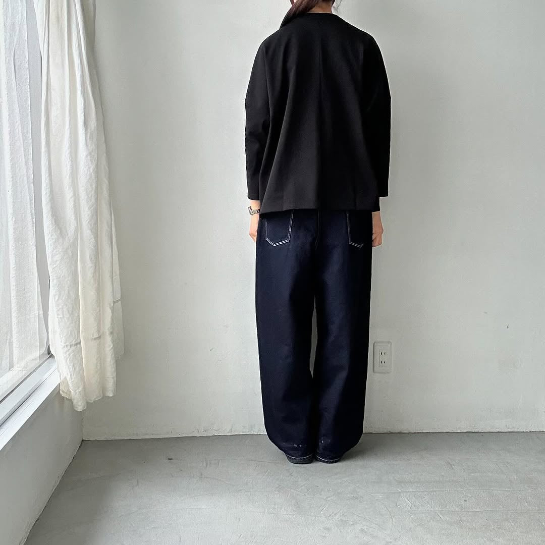 Linenya スナップボタンカーディガン