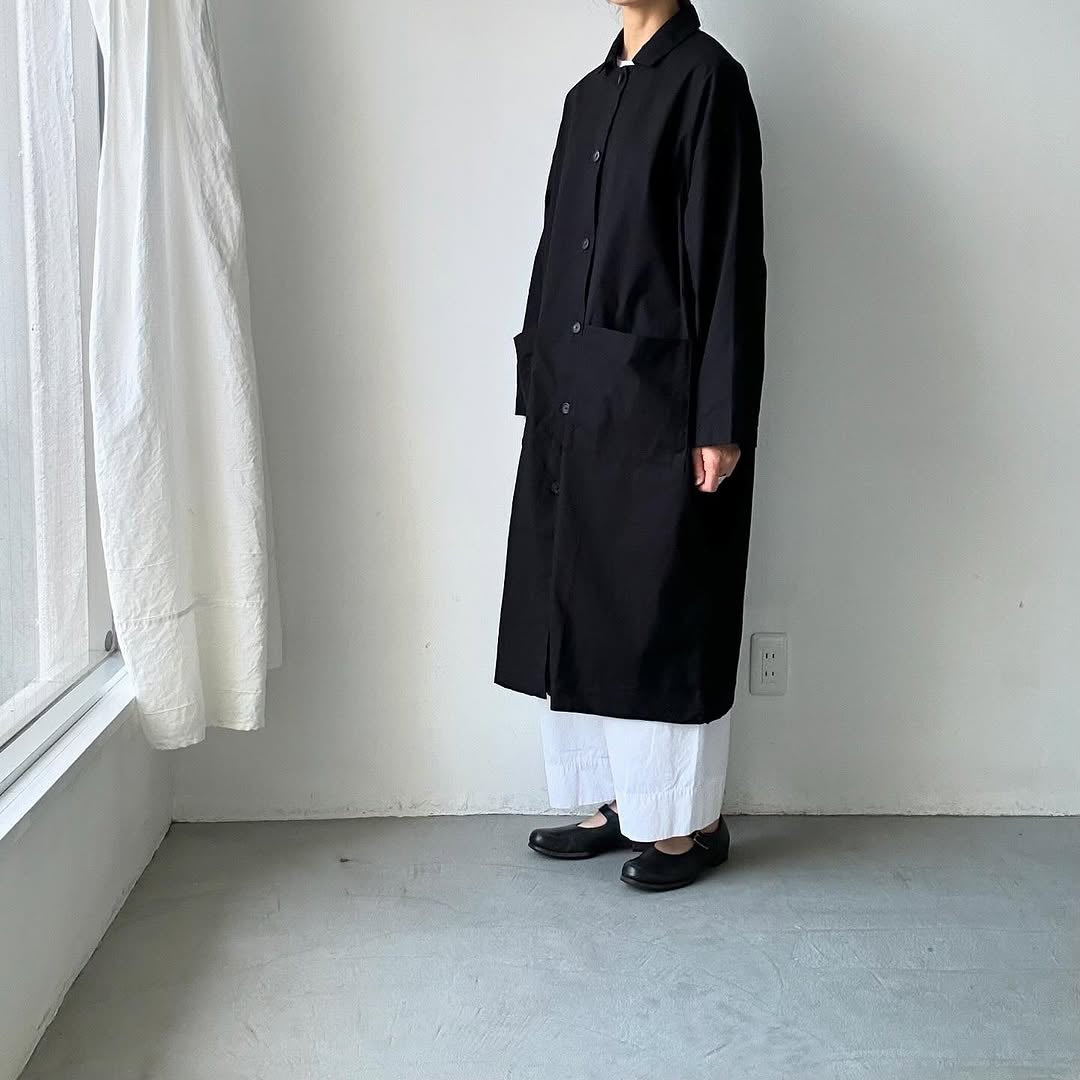 jujudhau デッドストックコットンワークコート