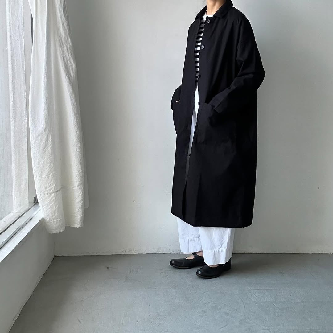 jujudhau デッドストックコットンワークコート