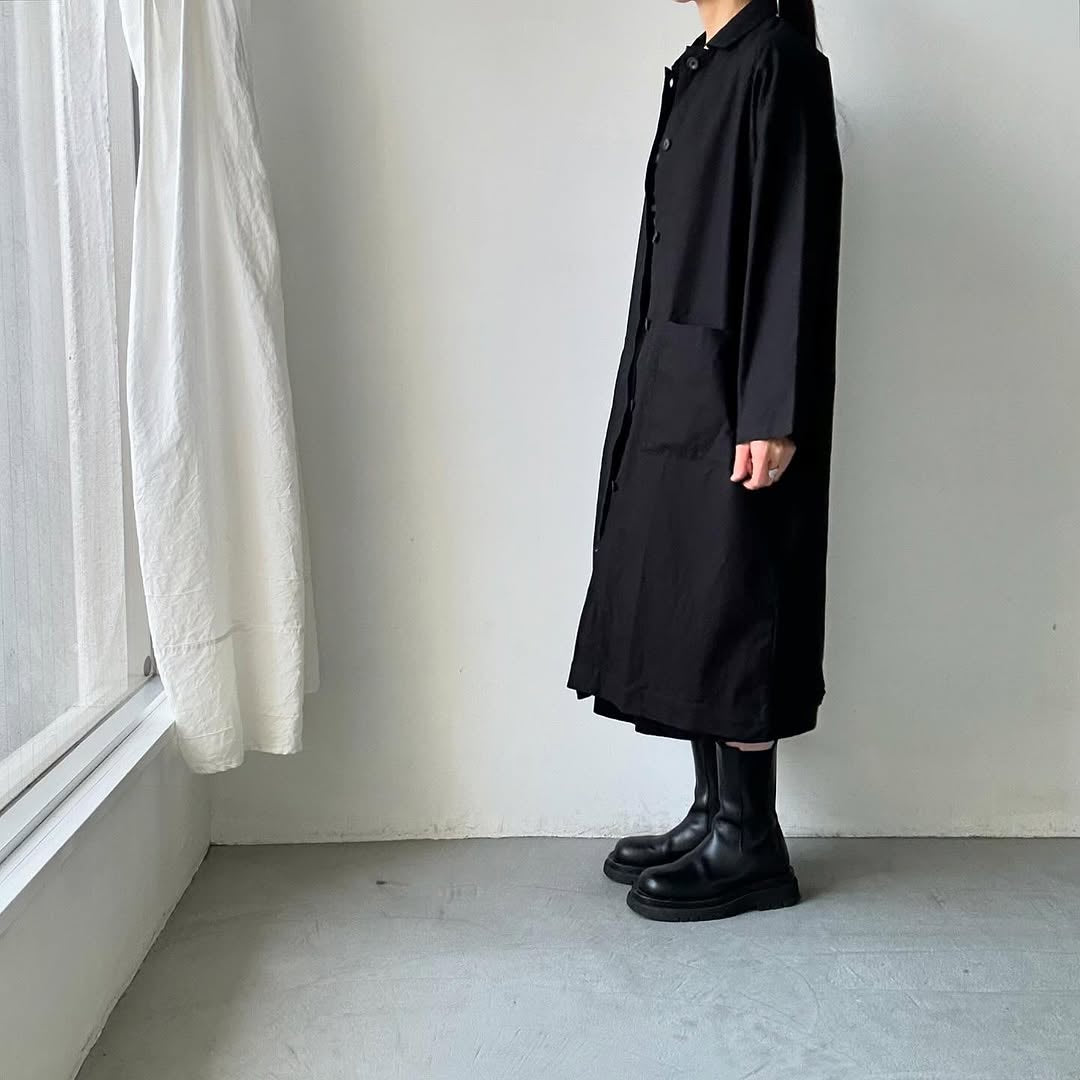jujudhau デッドストックコットンワークコート