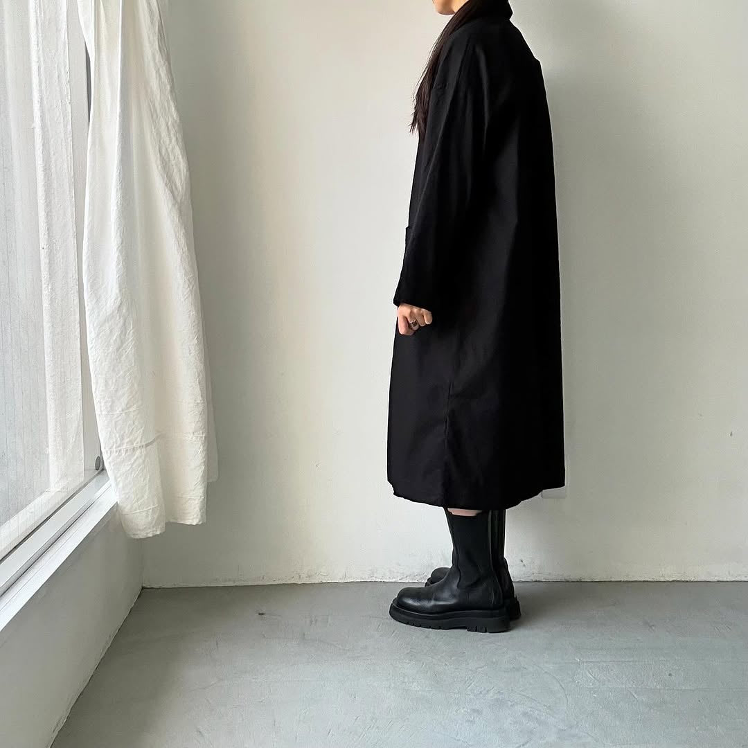 jujudhau デッドストックコットンワークコート