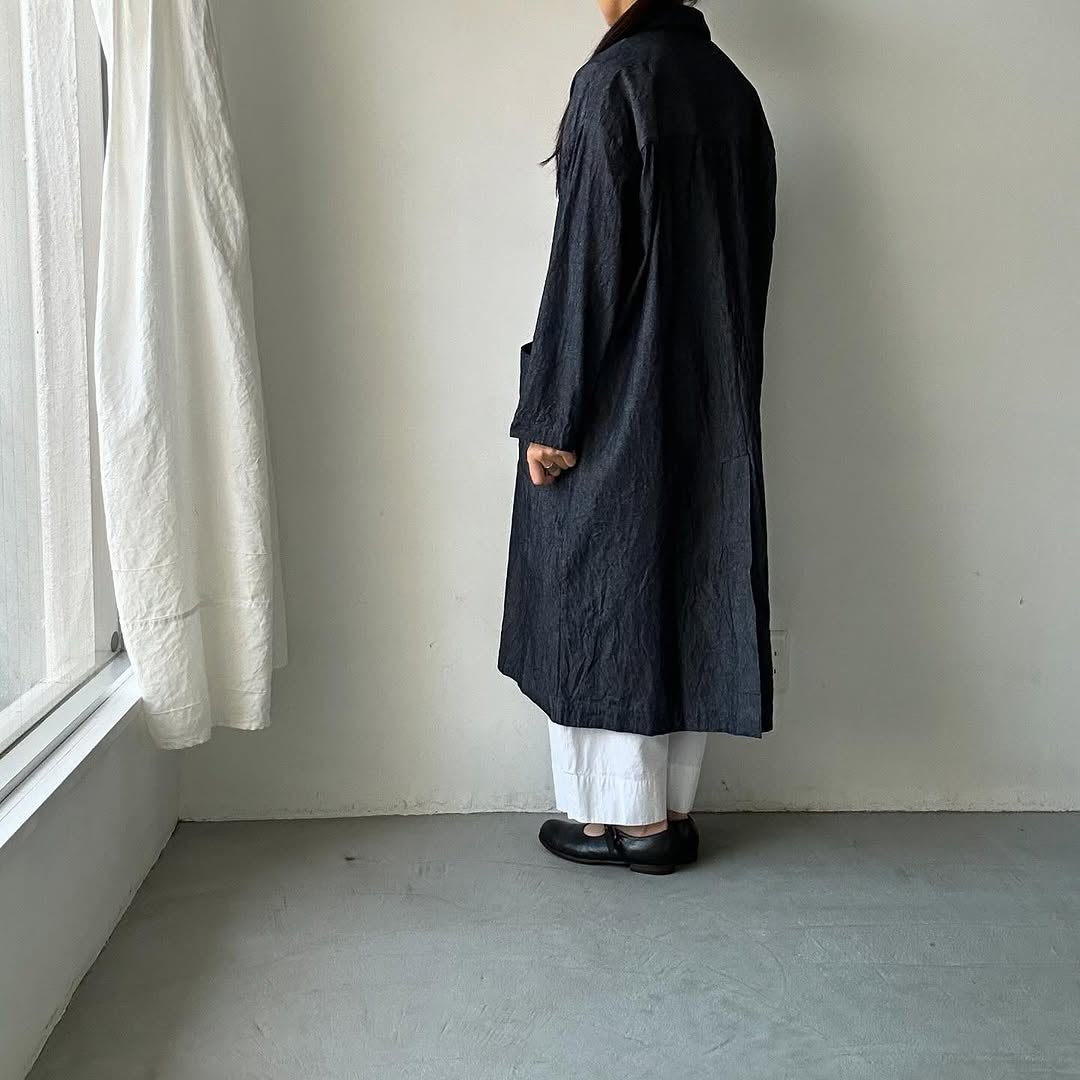 jujudhau デッドストックデニムワークコート